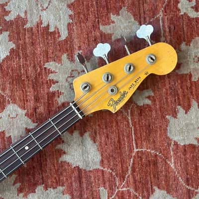 2020 Fender Custom Shop '62 Jazz Bass Journeyman Relic - Shell Pink image 2