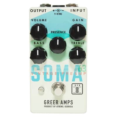 Greer Amps Soma '63 Vintage Preamp
