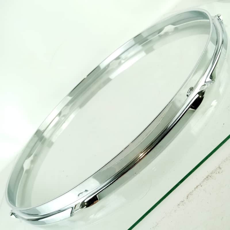 Ludwig 18"8Lug 1.6mm Floor Tom Drum Batter Rim/Hoop Triple Flange Vintage 60-70s image 1
