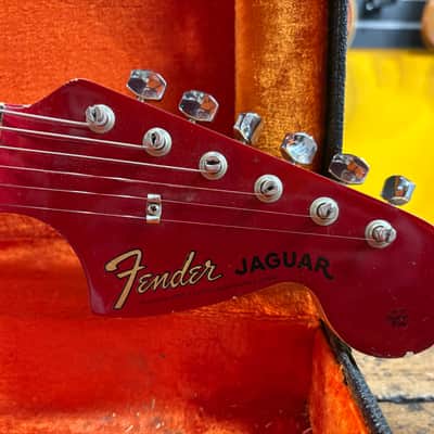 Fender Jaguar Candy Apple Red 1966 image 10