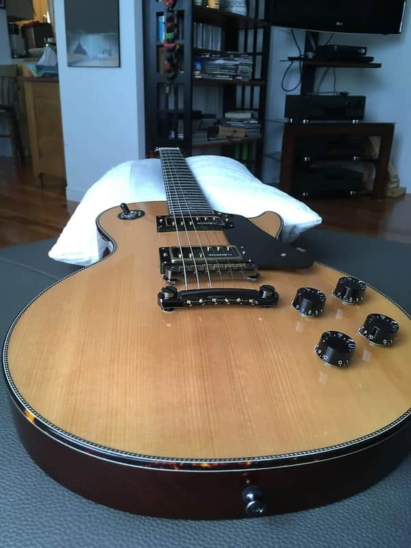 Seventy Seven Stork Jazz with Kinman P90 Buckers and HSC. | Reverb
