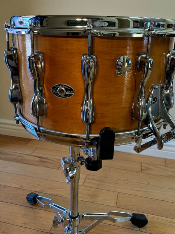 Slingerland (8x14) Magnum Snare Drum Slingerland 1970's - Maple Wood Finish image 1