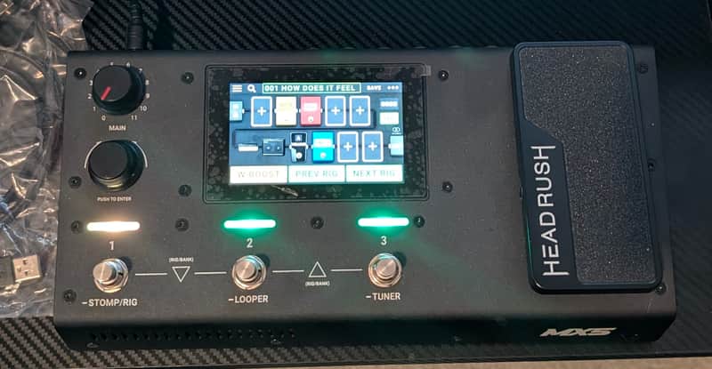Headrush MX5 Amp Modeling Guitar Effect Processor 2021 - Black image 1