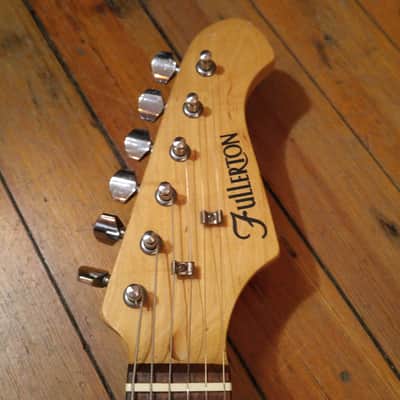 Fullerton Single Humbucker Doublecut Electric Red image 7