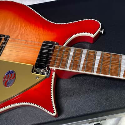 NEW ! Rickenbacker 660 Electric Guitar - Fire Glo - 7.4 lbs - Authorized Dealer - In-Stock! G07757 image 2