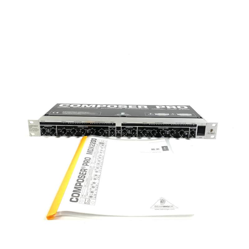 Behringer MDX2200 COMPOSER PRO - Black / Silver TGHM image 1
