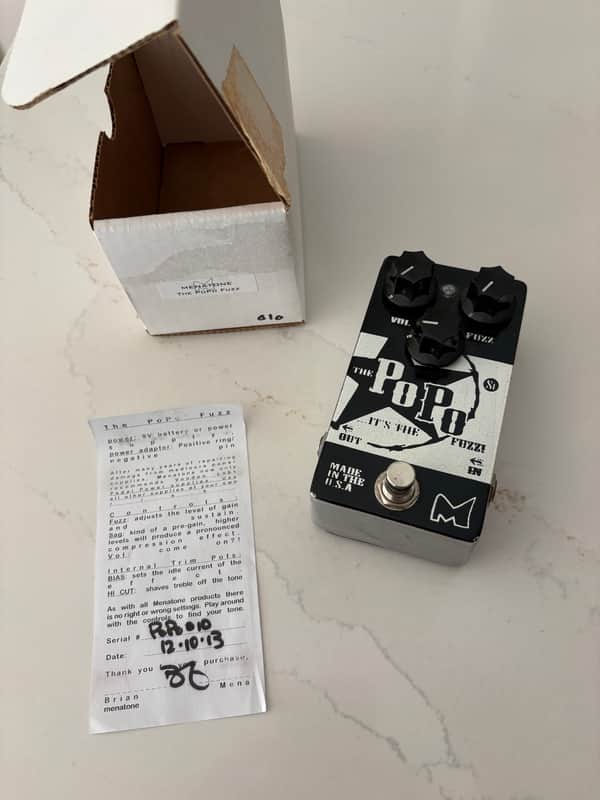 Menatone PoPo 2010s - Black/White