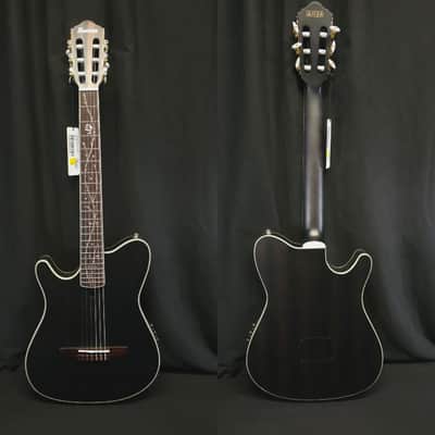 New Ibanez TOD10NL Lefty Left Hended Tim Henson Signature Transparent Black Flat w/Gig Bag image 2