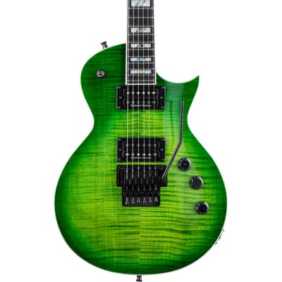 ESP LTD AS-1FR Alex Skolnick Signature Electric Guitar - Lime Burst image 1