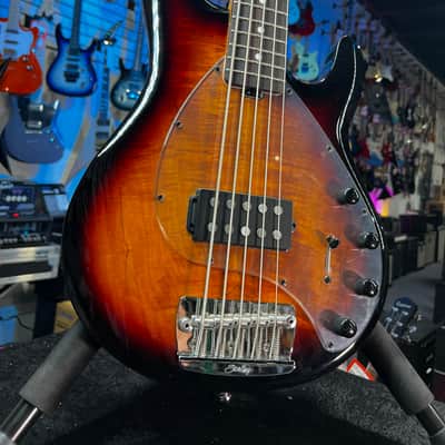 Sterling By Music Man StingRay RAY35 Bass Guitar - 3-tone Sunburst Auth Dealer! 001 FREE PLEK! image 5