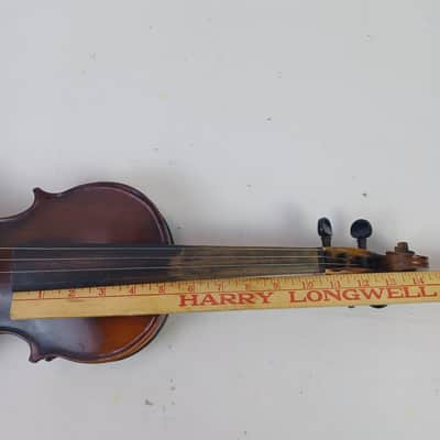 Antwerp the 1st July 1807 Violin 4/4 1-Piece Back +Scherl&Roth Case Vintage 19th image 13