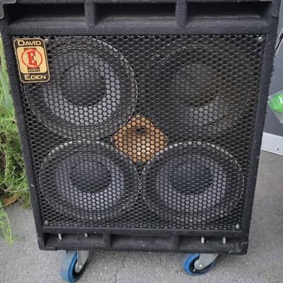 Eden Amplification D410XLT 4x10" 700-Watt 8 Ohm Bass Cabinet 2010s - Black image 1