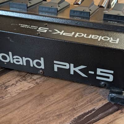 Roland PK-5 Bass Dynamic MIDI Pedal Keyboard Battery Powered Great Shape W/PSU image 11