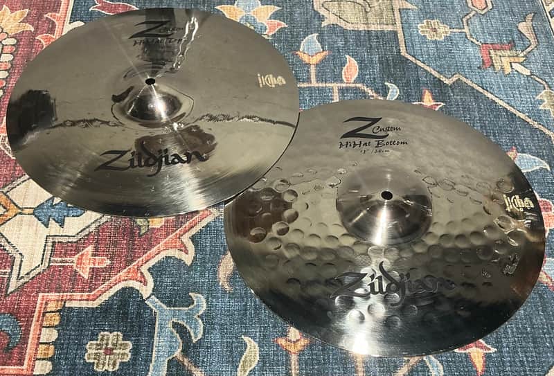 Zildjian Z Custom Hi-hat Cymbals - 15 inch image 1