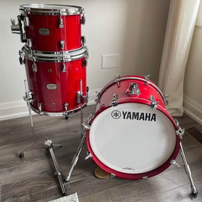 Yamaha Absolute Hybrid Maple Bop Kit - Red Autumn - 18x14, 12x8, 14x13 image 10