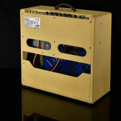 Fender Blues DeVille Reissue 2-Channel 60-Watt 4x10" Guitar Combo - Tweed with Cover image 3