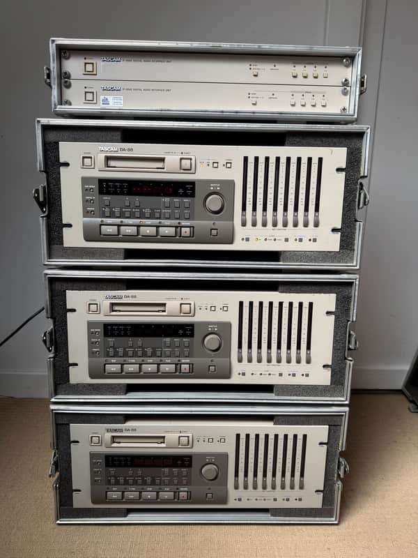 Tascam DA-88 Digital Multi Track Recorders & IF-88AE Interfaces image 1