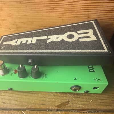 Morley MTPDW Green 20/20 distortion wah pedal image 4