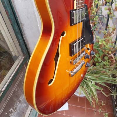1986 Aria Pro II TA-40 Sunburst MI Korea ES-335 Style Jazz image 18