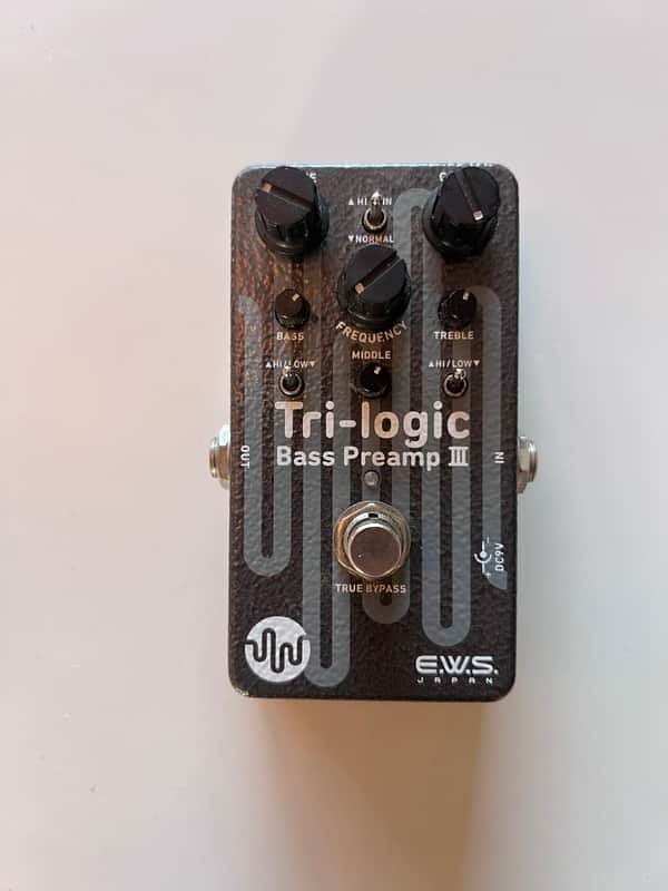 E.W.S. Tri-Logic Bass Preamp 3 2010s - Graphic image 1