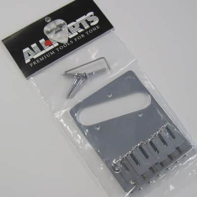 Gotoh Vintage Mount Modern Style 6-Saddle Telecaster Bridge GTC202C image 2
