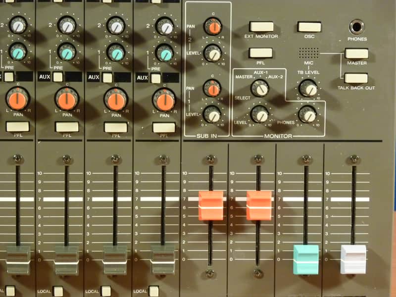 Sony MXP-290 8 Channel Audio Broadcast Mixer | Reverb