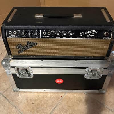 1964 Fender Bassman 2-Channel 50wGuitar Amp 1964 - 1966 - Black Panel image 10