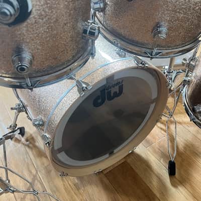 DW Performance Series 10/12/14/20" Drum Set Kit in Bermuda Sparkle image 7