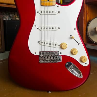 Tokai “Goldstar Sound” MIJ Stratocaster – Candy Apple Red – Early 1980s w/ Vintage Ibanez Hardcase image 1