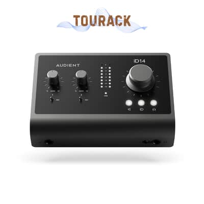 Audient iD14 MKII Desktop 10x6 USB Type-C Audio Interface | TOURACK image 1