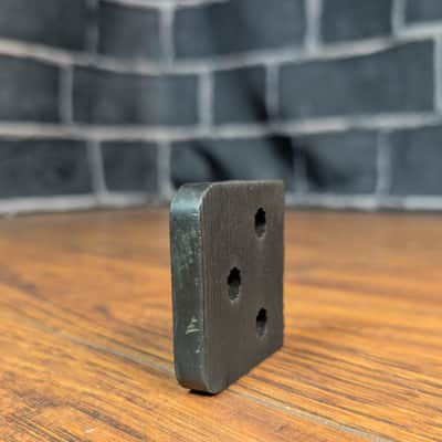 Slingerland Tempo King Bass Drum Pedal Rubber Plate Base – 1960s Vintage – Original USA‑Made Mid‑Century Hardware image 3