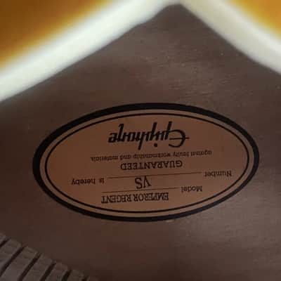 Epiphone Emperor Regent VS image 9
