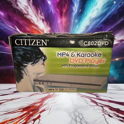 BRAND NEW* Citizen C802DVD MP4 & Karaoke DVD Player Progressive
