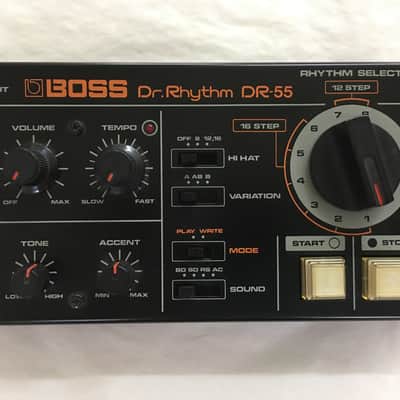 Boss DR-55 Dr. Rhythm 1980s - Black