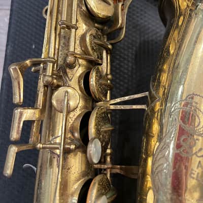Vintage BUESCHER Aristocrat 140 Alto Saxaphone 1956 image 4