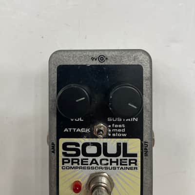 Electro Harmonix Nano Soul Preacher Compressor Sustainer Guitar Effect Pedal image 2