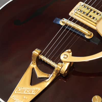 1994 Gretsch G6122 1962 Country Classic Reissue Electric Guitar Walnut Stain w/ Belly Rest + OHSC image 6