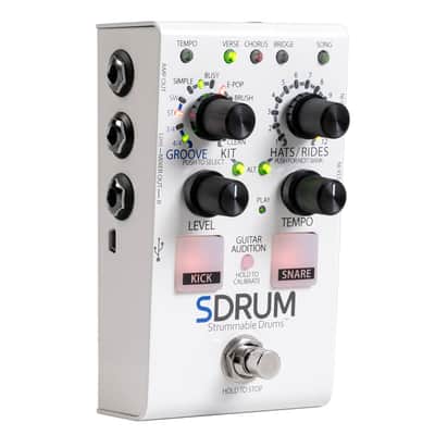 DigiTech SDRUM(WATCHLIST OFFER)Strummable Drums BeatScratch™ Technology, 5 Different Kits, Various Groove Styles & Time Signatures image 4