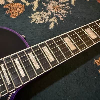 Epiphone Les Paul Custom Widow - Purple Burst image 7