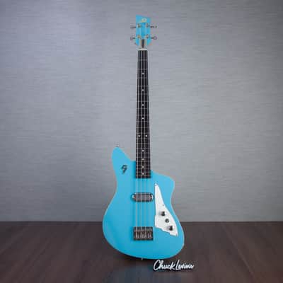 Duesenberg Kavalier Electric Bass Guitar - Narvil Blue - #242272 image 2