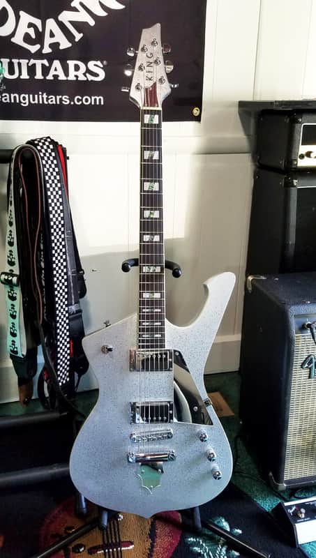 KING Silver Metallic Sparkle Custom 