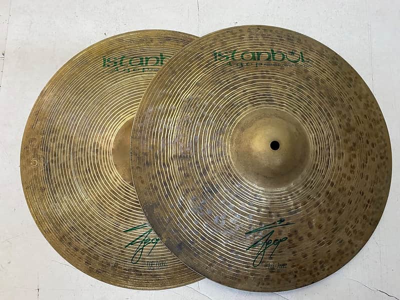 Istanbul Agop 15" Signature Hi-Hat (Pair) 2010s - Traditional image 1