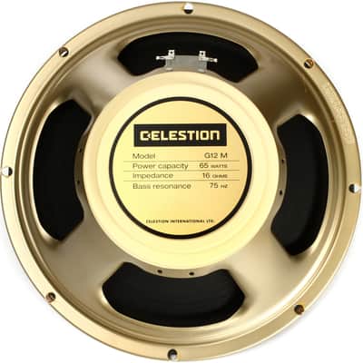 Celestion G12M-65 Creamback 12-inch 65-watt Replacement Guitar Amp Speaker - 16 ohm image 1