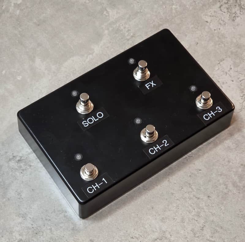 Enhanced Rectifier Bigfoot-Style Footswitch for Mesa Boogie (No