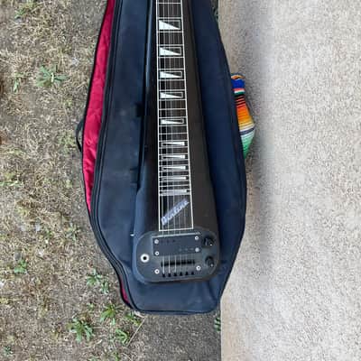 Airline / Valco Lap Steel Guitar 1960s - Black image 16
