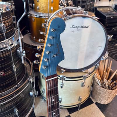 Fender Jazzmaster Vintera 60s w/gig bag  - Ice Blue Metallic image 3
