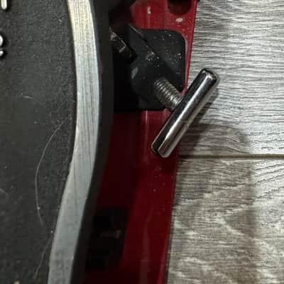 DW 5000 Chain Drive Bass Drum Pedal Red Base Vintage USA image 2