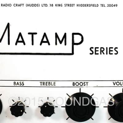 Matamp Series 2000 Bass Head 1964 image 13
