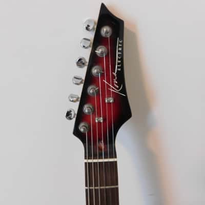 Kona Stratocaster Red Sunburst image 4