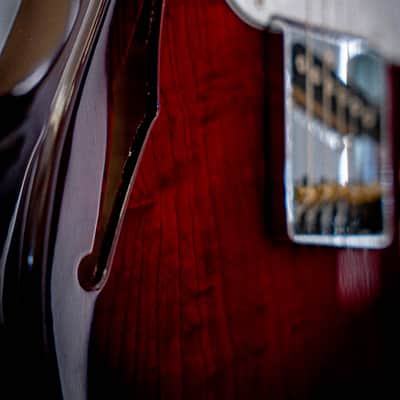 G&L Tribute ASAT Classic Bluesboy S/H Redburst image 5